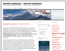Tablet Screenshot of gruppe-giardino.ch